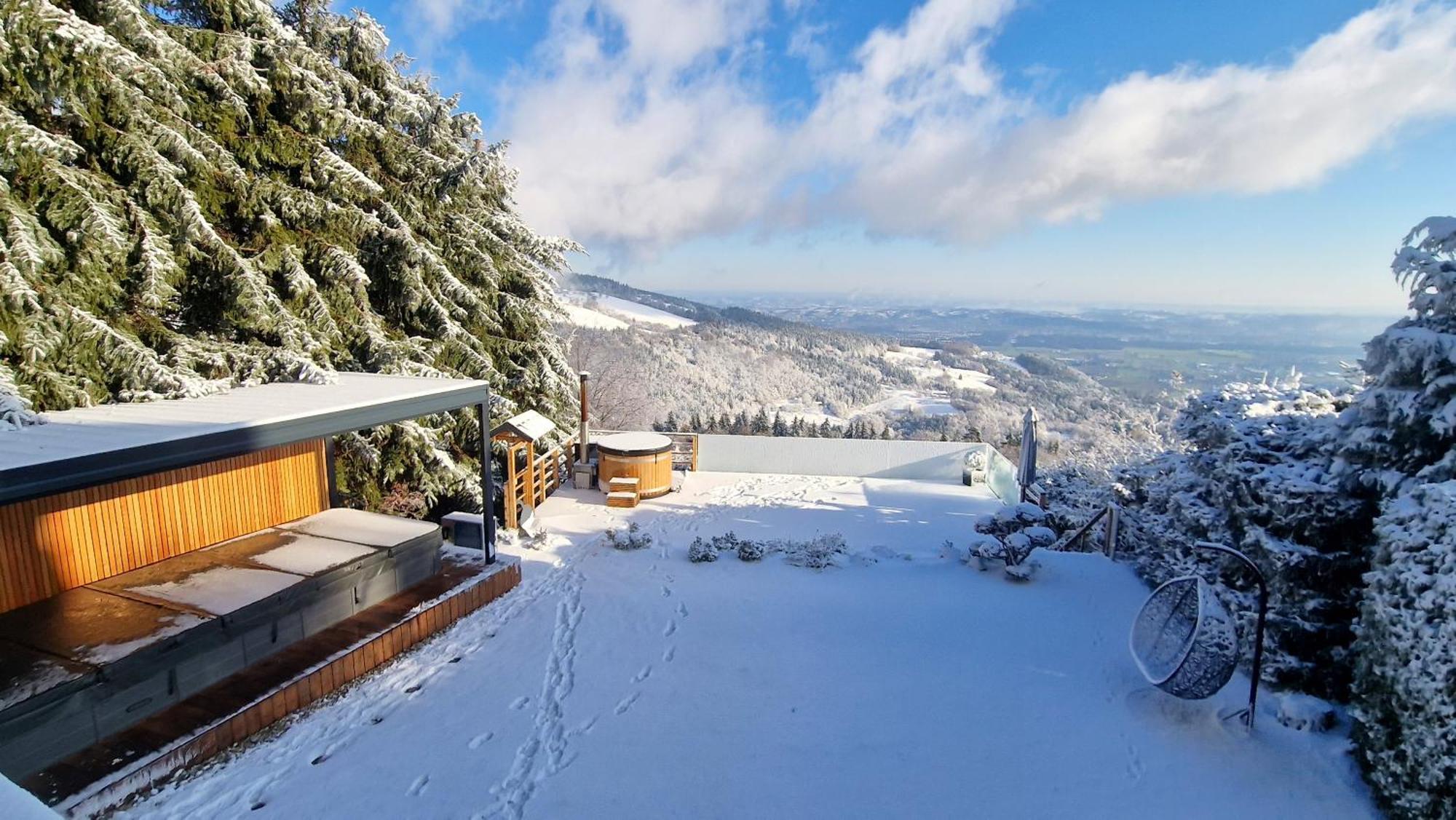 Panoramic View Cottage House - Heaven 霍茨科波霍尔耶 外观 照片