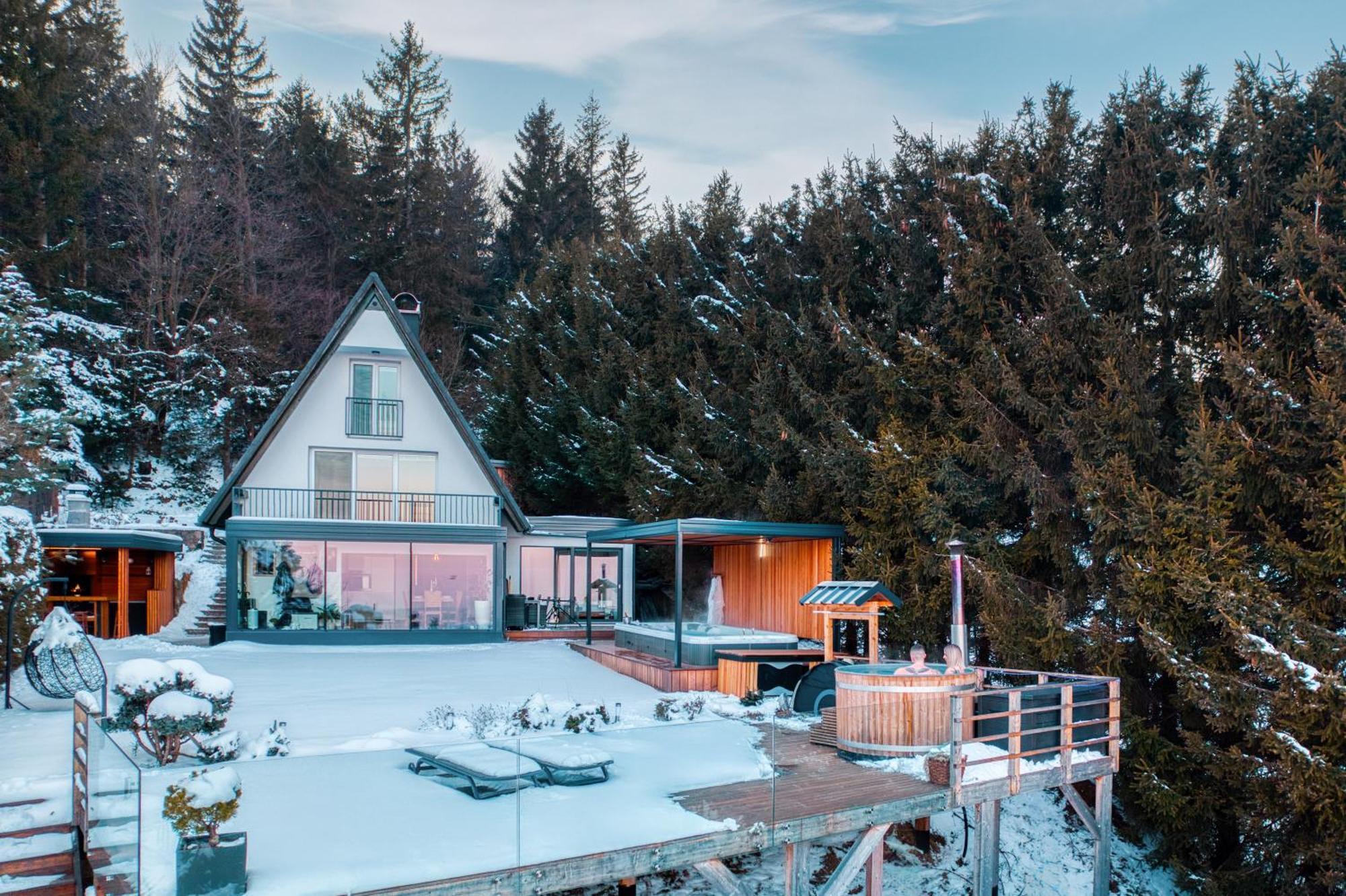Panoramic View Cottage House - Heaven 霍茨科波霍尔耶 外观 照片