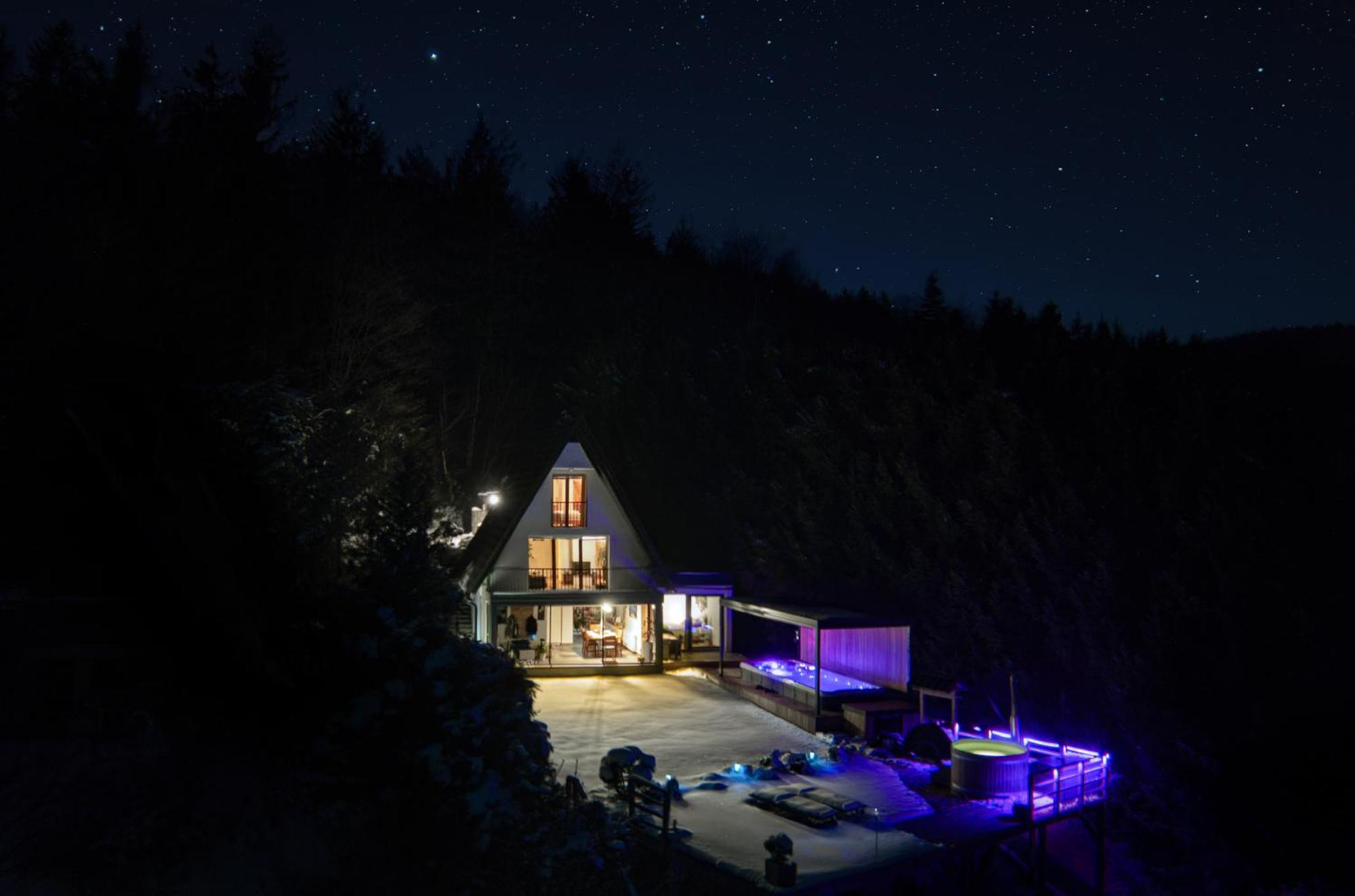 Panoramic View Cottage House - Heaven 霍茨科波霍尔耶 外观 照片