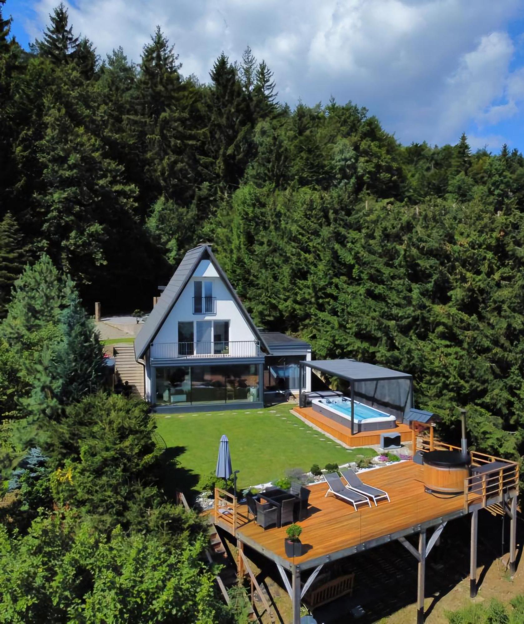 Panoramic View Cottage House - Heaven 霍茨科波霍尔耶 外观 照片